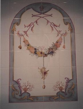 Custom Made 24 Pc., 8x8"  Ceramic Tile.