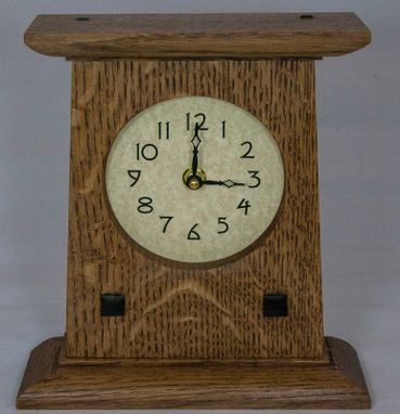 Custom Made Arts And Crafts Style Clocks