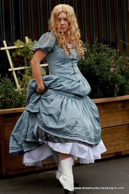 Custom Made Alice In Wonderland Tim Burton Version 2010 Costume