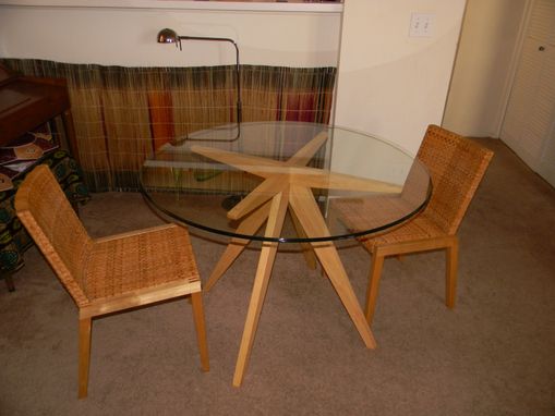 Custom Made Ibi's Table Base For Glass Top Dining Table