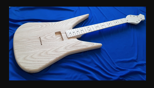 Custom Made Formes Design Co Unfinished Fdc 22 Neck & Northern Body- 2022 (Maple/Swamp Ash)