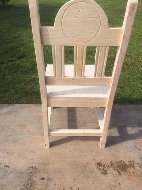 Custom Made Texas Star Dining Chairs