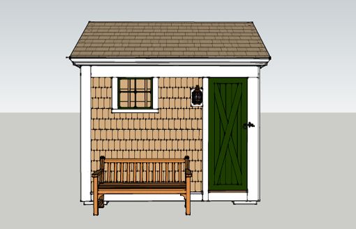 Custom Made 8x10 Victorian Garden Shed