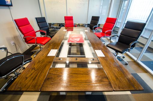 Custom Made Custom Contemporary Eclectic Conference Table