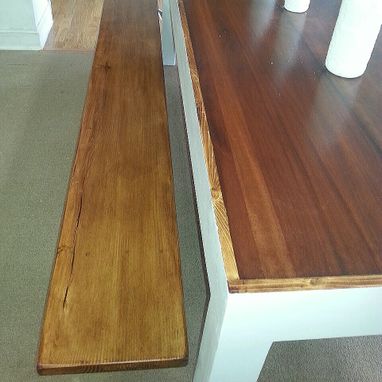 Custom Made Formal Coffee Tables - Dinning Table Made Out Of Restored Church Prew !