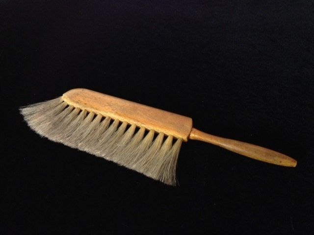 Hand Crafted Vintage Drafting Brush Wooden by West Vintage Trading Company
