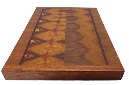 Custom Made Canary Wood - Exotic Wood End Grain Cutting Board