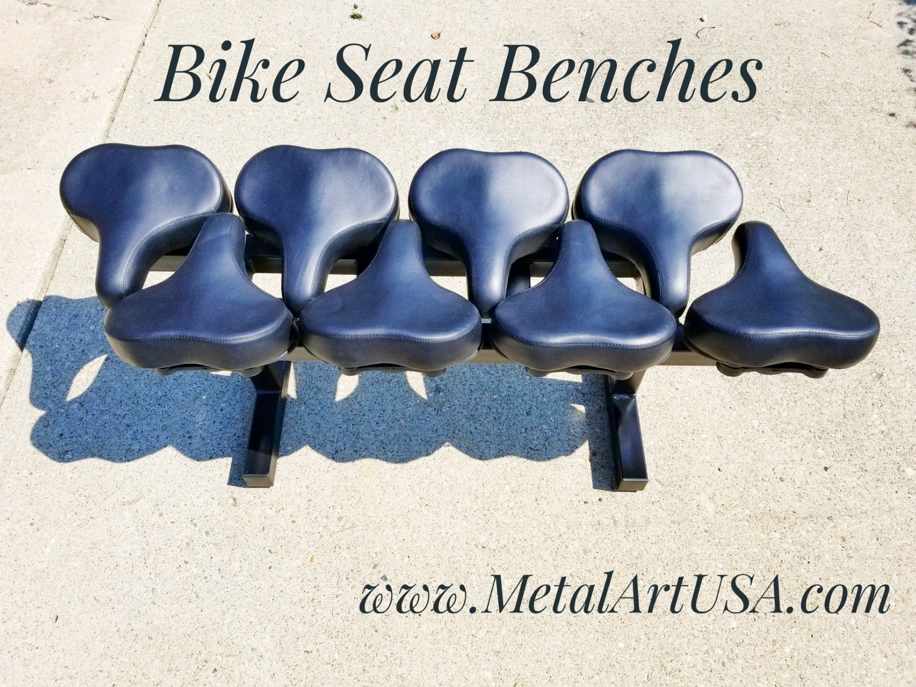 bench bicycle seat