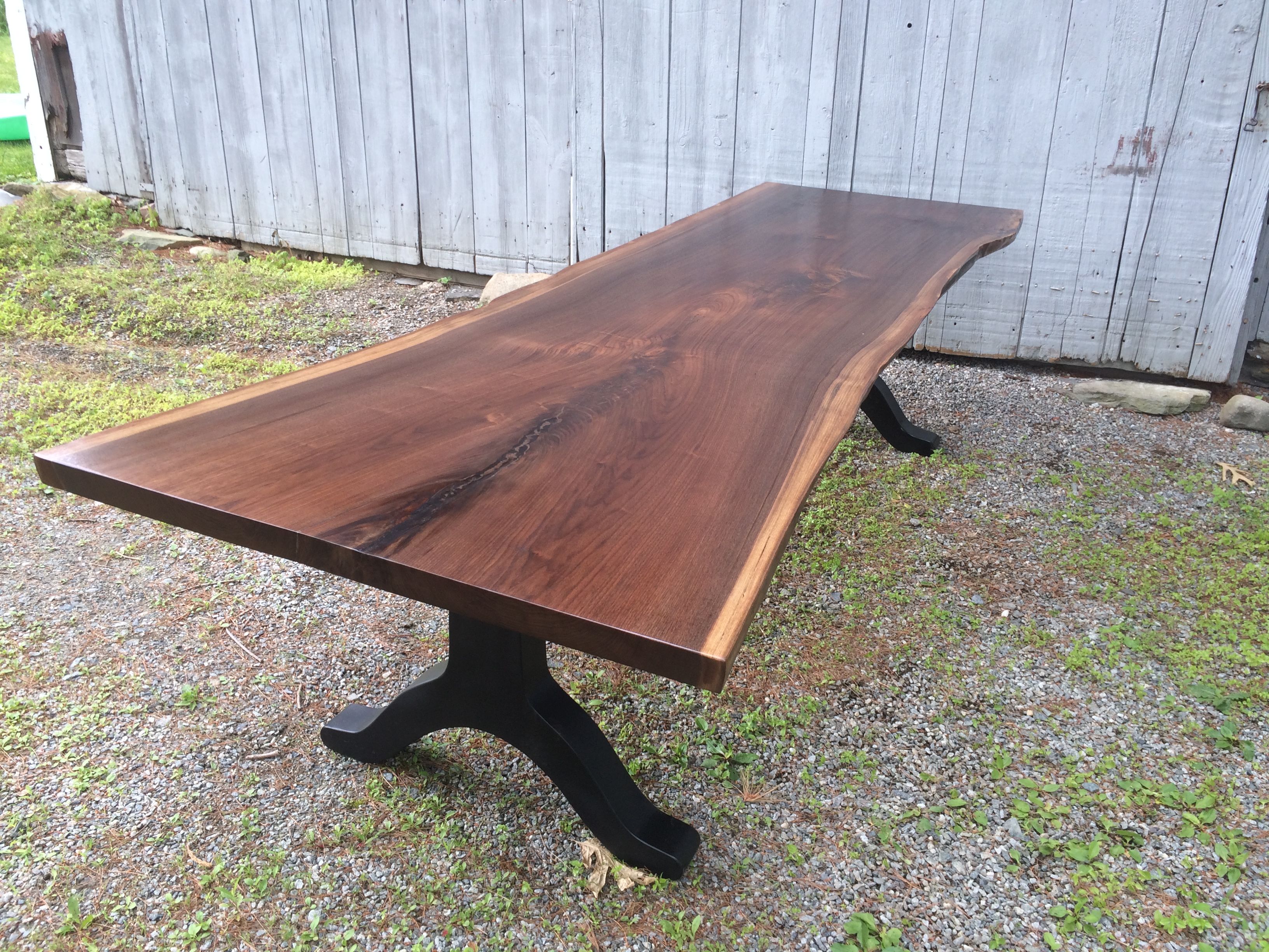 Custom Live Edge Dining Table by Elias Custom Furniture and Design