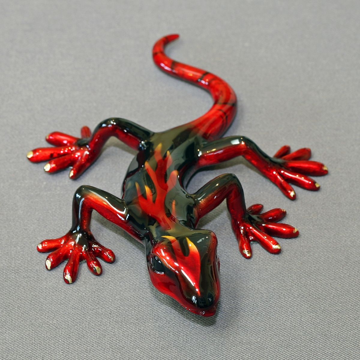 Buy Custom Bronze Lizard Gecko Figurine Statue Sculpture Limited