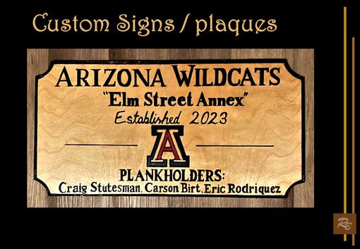 Custom Made Arizona Wildcats, Plaque, Sign, Custom, Memorabilia