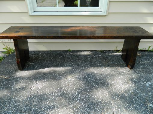 Custom Made Rustic Bench