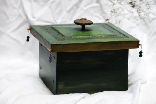 Custom Made Small Reclaimed Wooden Box