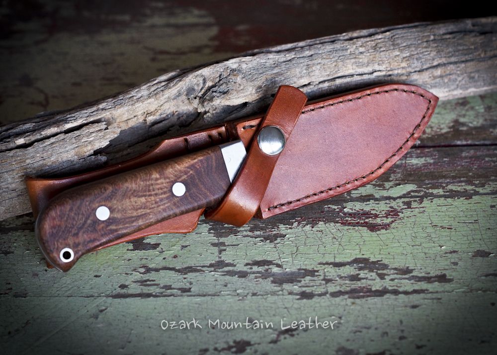 Handmade Custom Knife Sheaths To Fit Your Knife by Ozark Mountain