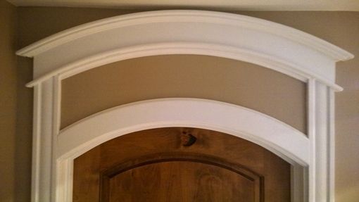 Custom Made Double Arched Top Door