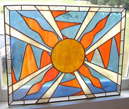Custom Made "Fya" - Stained Glass Panel
