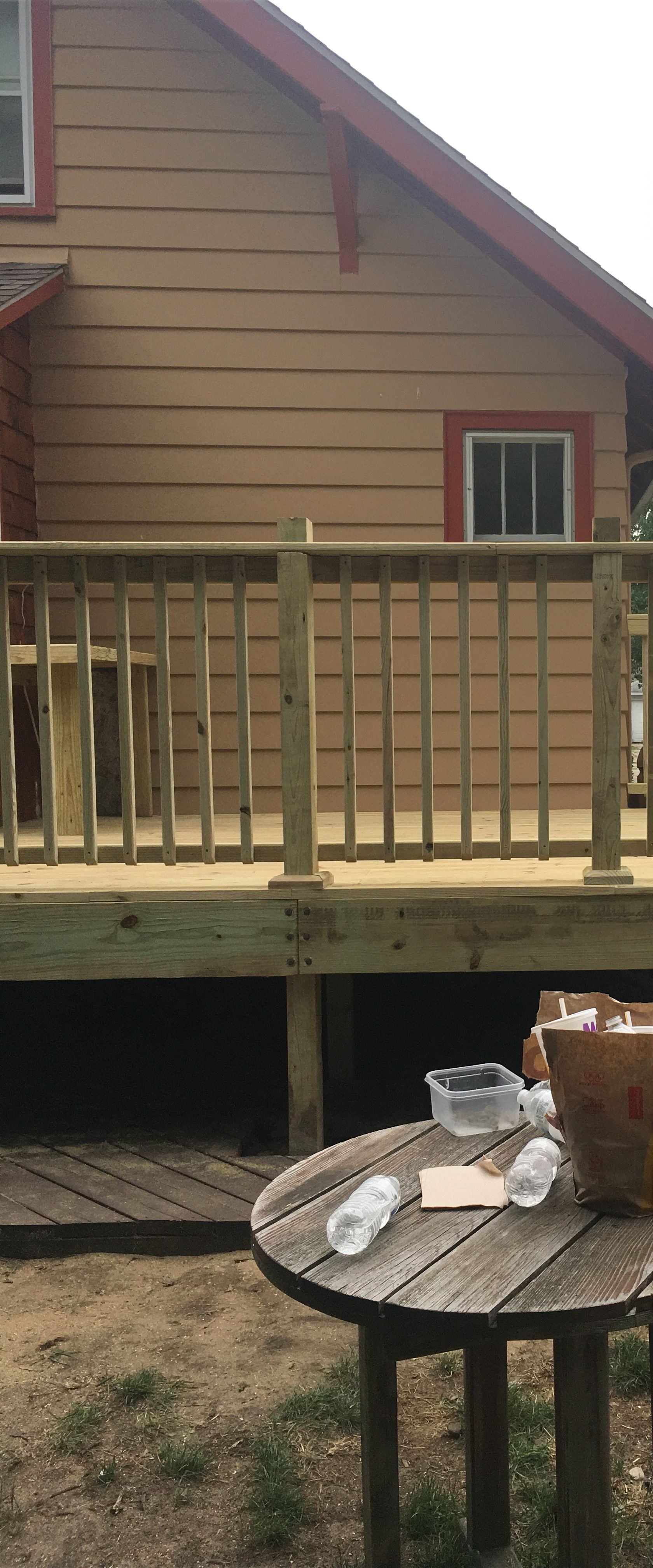 Custom Extension Of Existing Deck by The Plane Edge, LLC