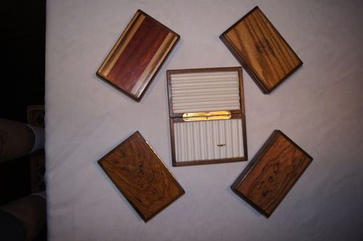 Custom Made Wooden Fly Box