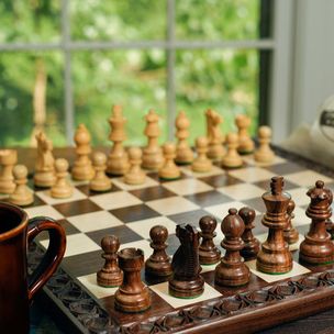 Tournament size wooden chess set — Three Trees Workshop