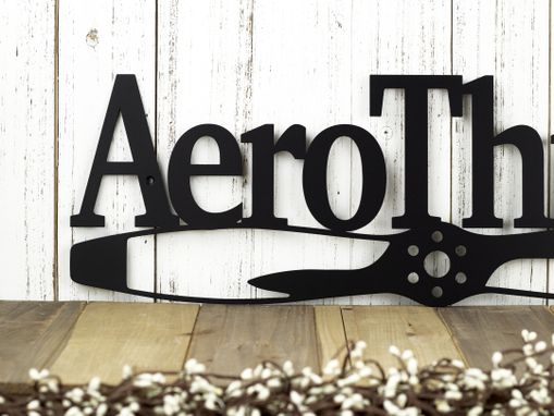 Custom Made Custom Family Name Sign - Pilot Gifts For Him - Laser Cut Name Sign - Airplane Propeller