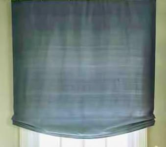 Custom Made Relaxed Roman Shade