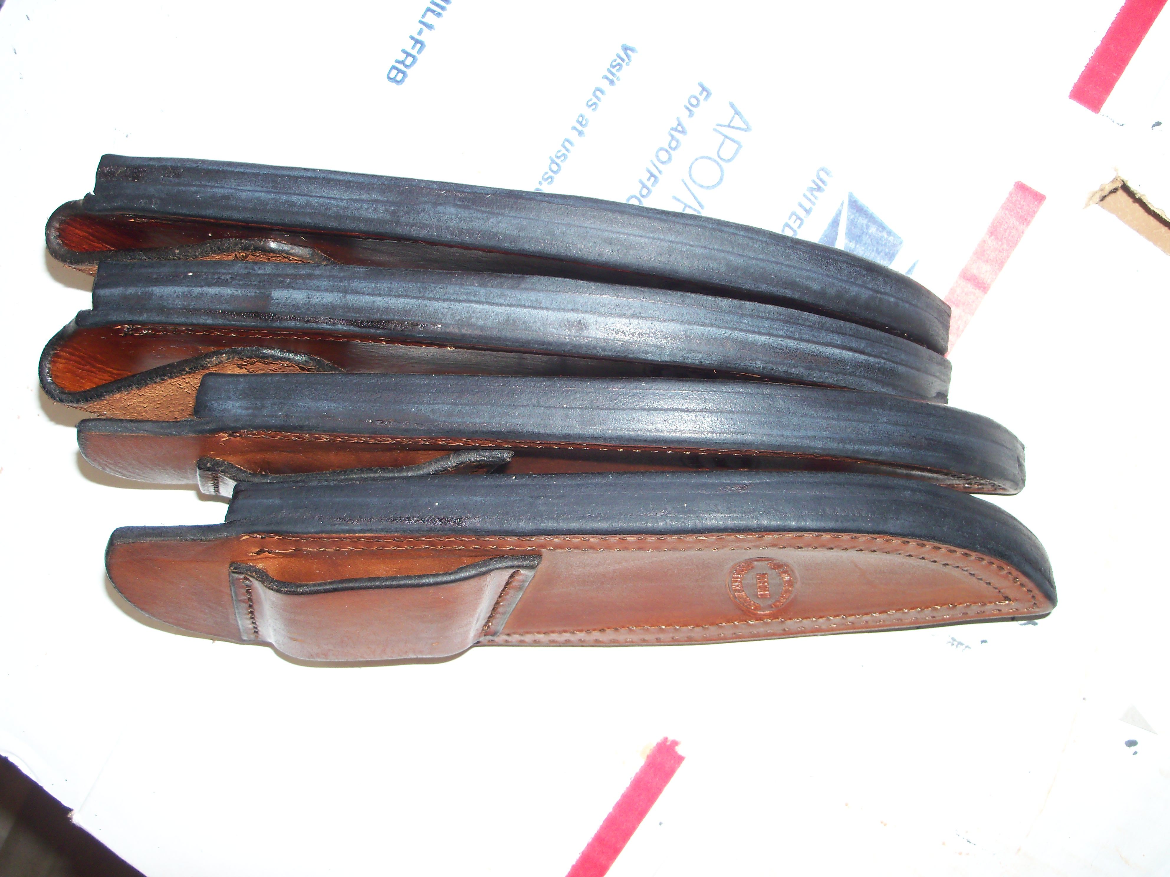 Buy Custom Made Handmade Knife Sheaths, made to order from Hubbard