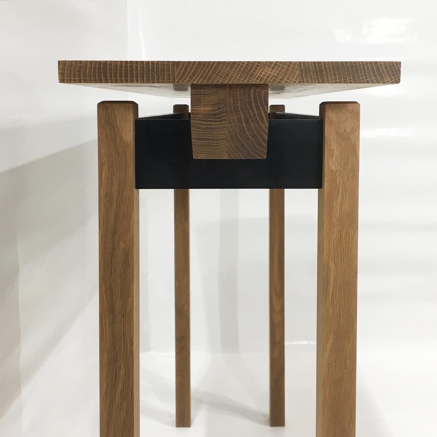 Hand Made Quartersawn White Oak Hall Table ( Uss Enterprise Table) by