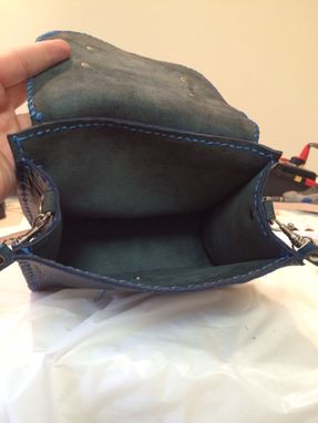 Custom Made Small Personalized Leather Handbag