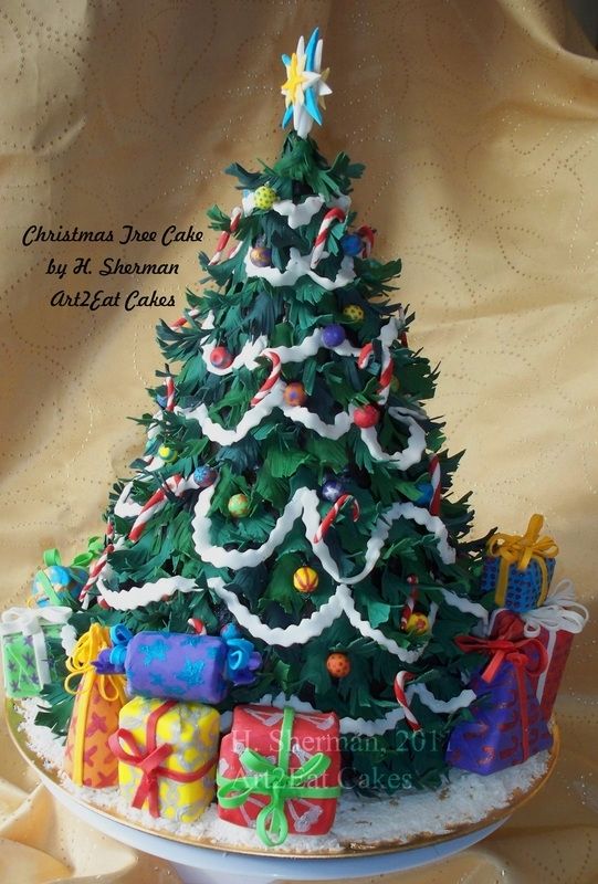 Christmas Tree Birthday Cake Designs – Happy Holidays!