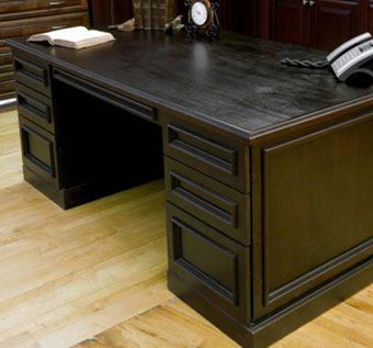 Hand Crafted Custom Executive Desk By Best Custom Furniture