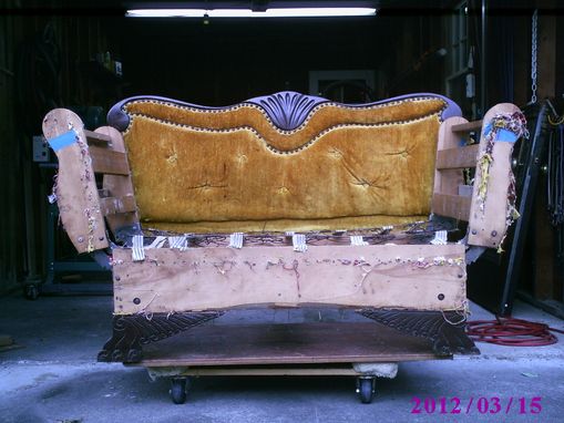 Custom Made Victorian Settee (Restoration)