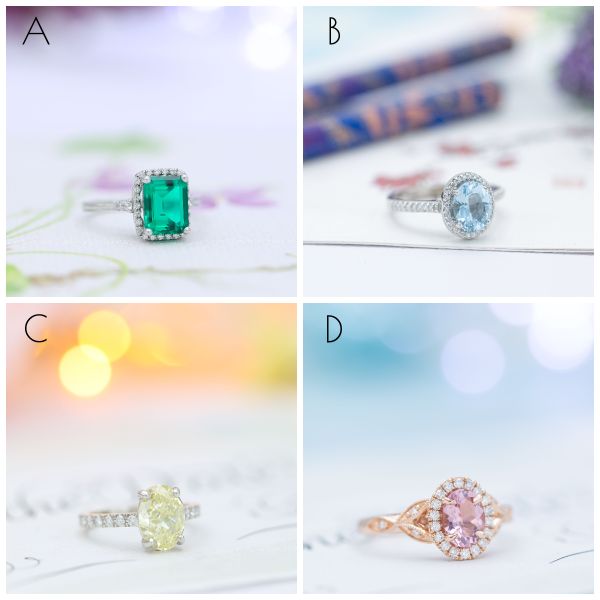 Can you tell which of these rings was the most expensive?