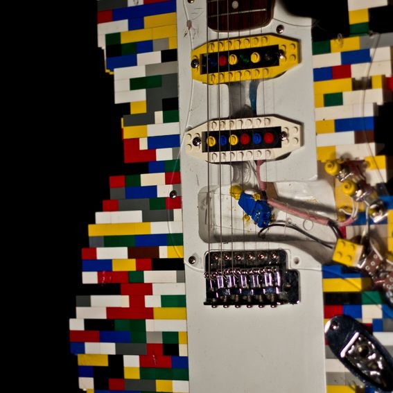 Lego guitar