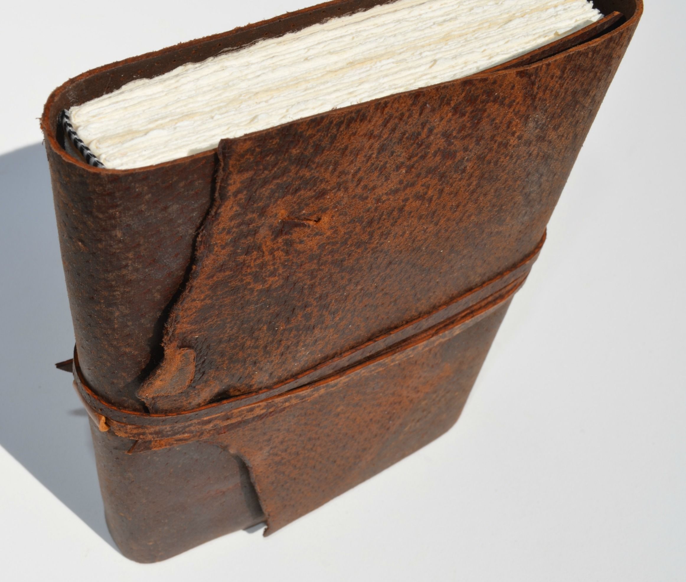 leather bound travel journal