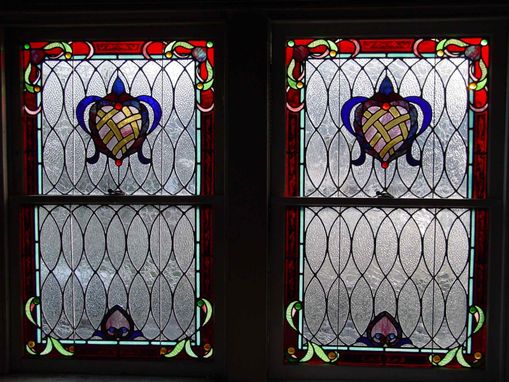 Custom Made Victorian Inspired Stained Glass Windows