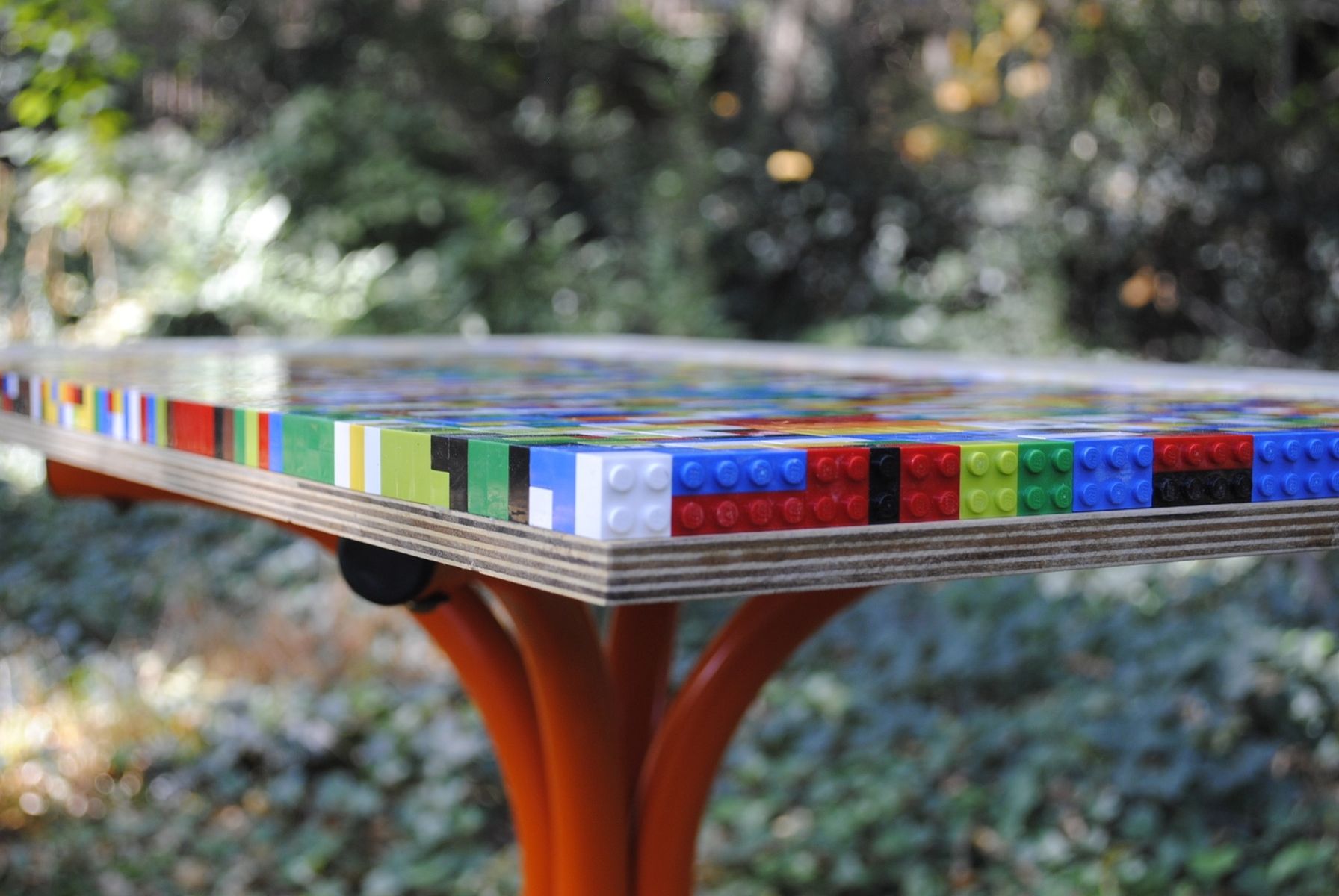 Custom Lego Table- Side Table by Mdc Interiors 