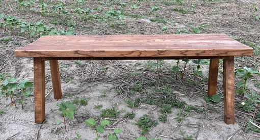 Custom Made Rustic Reclaimed Bench
