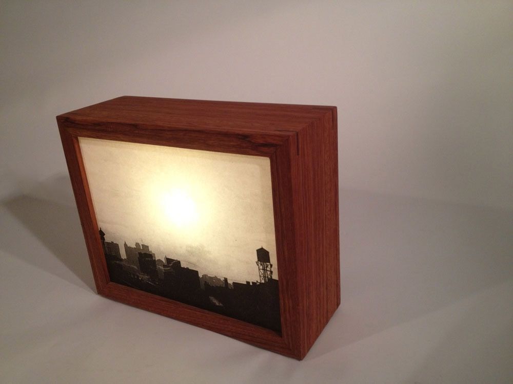 Custom Made Light Box by Chris Maher Design
