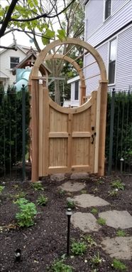 Custom Made Archway Garden Entry