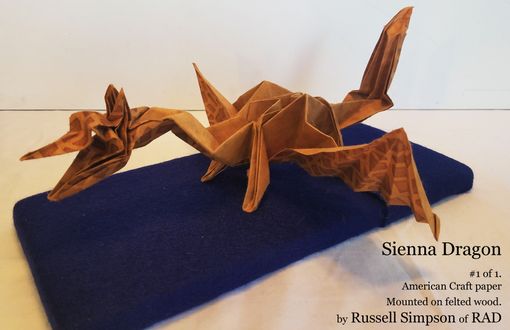 Custom Made Origami Dragon