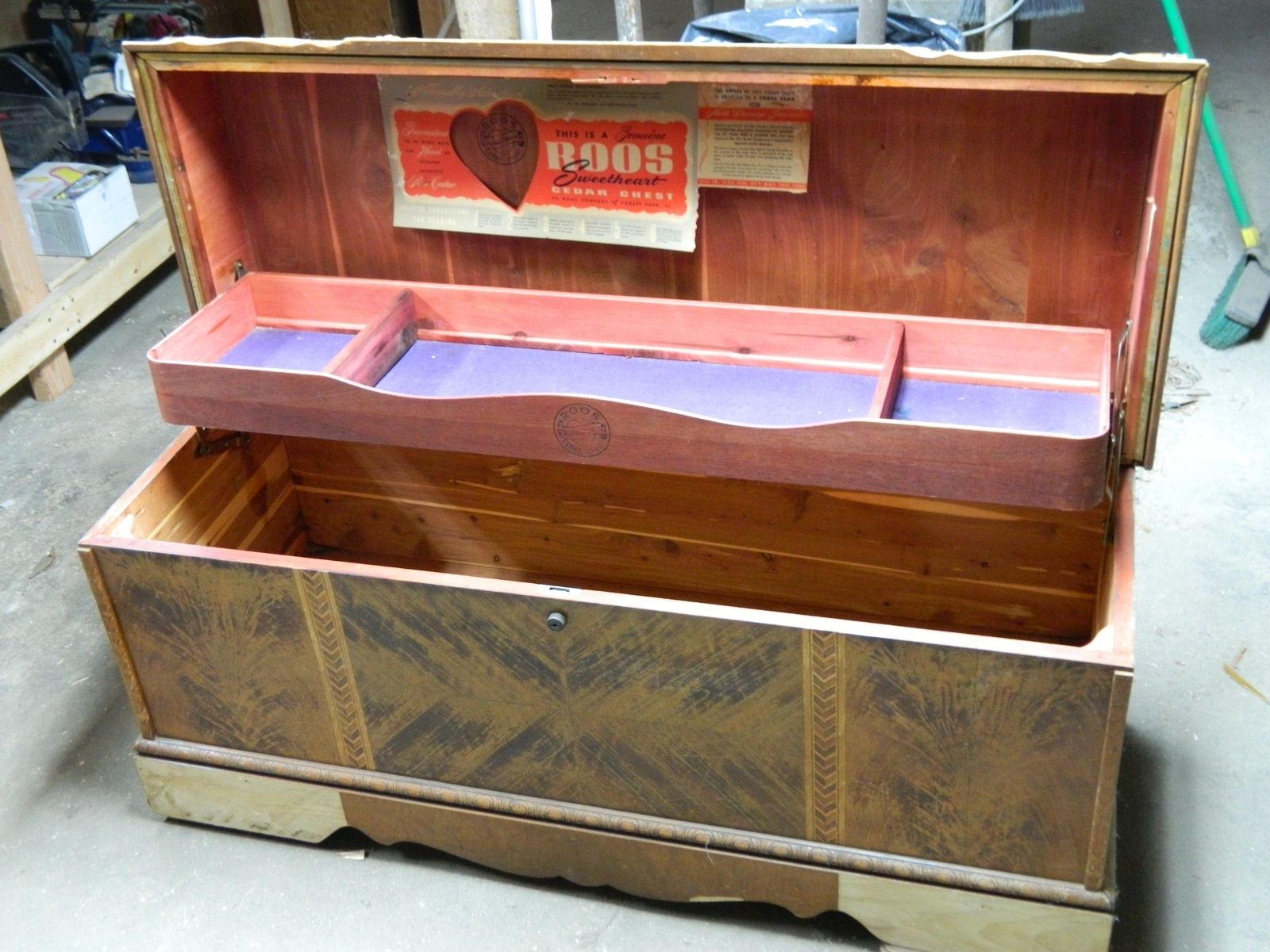Custom Made Cedar Chest Restoration by American Pride Woodworking