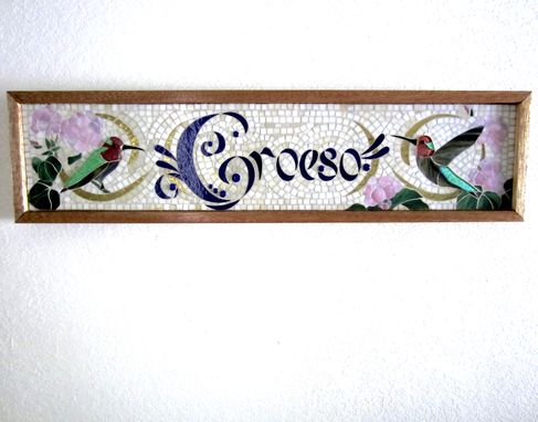 Custom Made Pergola Decor - Croeso (Welcome)