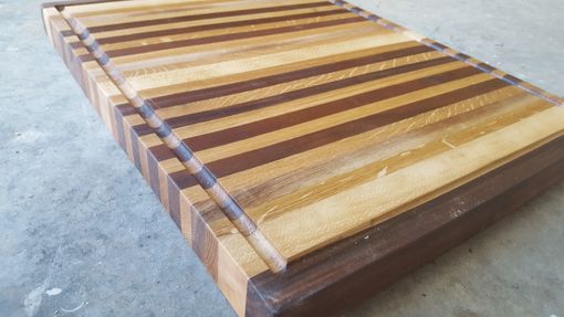 Custom Made Hardwood Cutting Board W/  Juice Groove