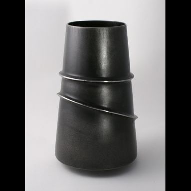Custom Made Scuptural Steel Vase