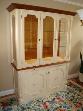 Custom Made Dining Room Hutch Top