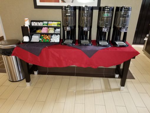 Custom Made Hotel Foyer Coffee Bar Table