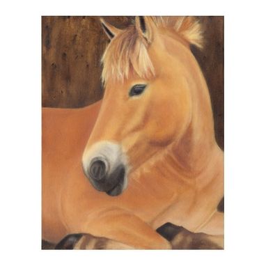 Custom Made Horse Magnet - Horse Art - Equine Art - Equine Magnet - Animal Refrigerator Art