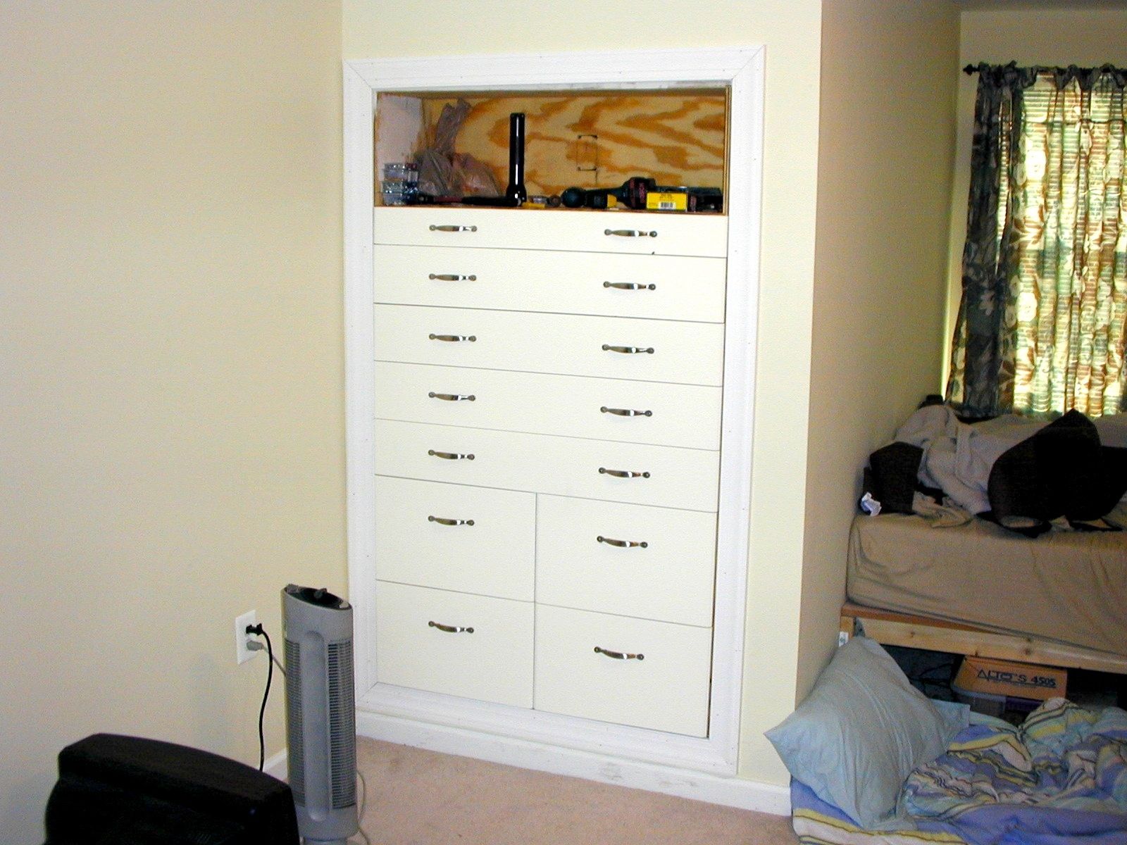 Hand Crafted BuiltIn "Knee Wall" Dressers by The Plane Edge, LLC
