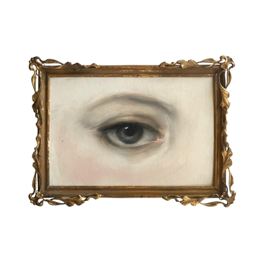 Custom Made Commissioned Lover's Eye Portrait By Susannah Carson