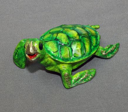 Custom Made Bronze Turtle